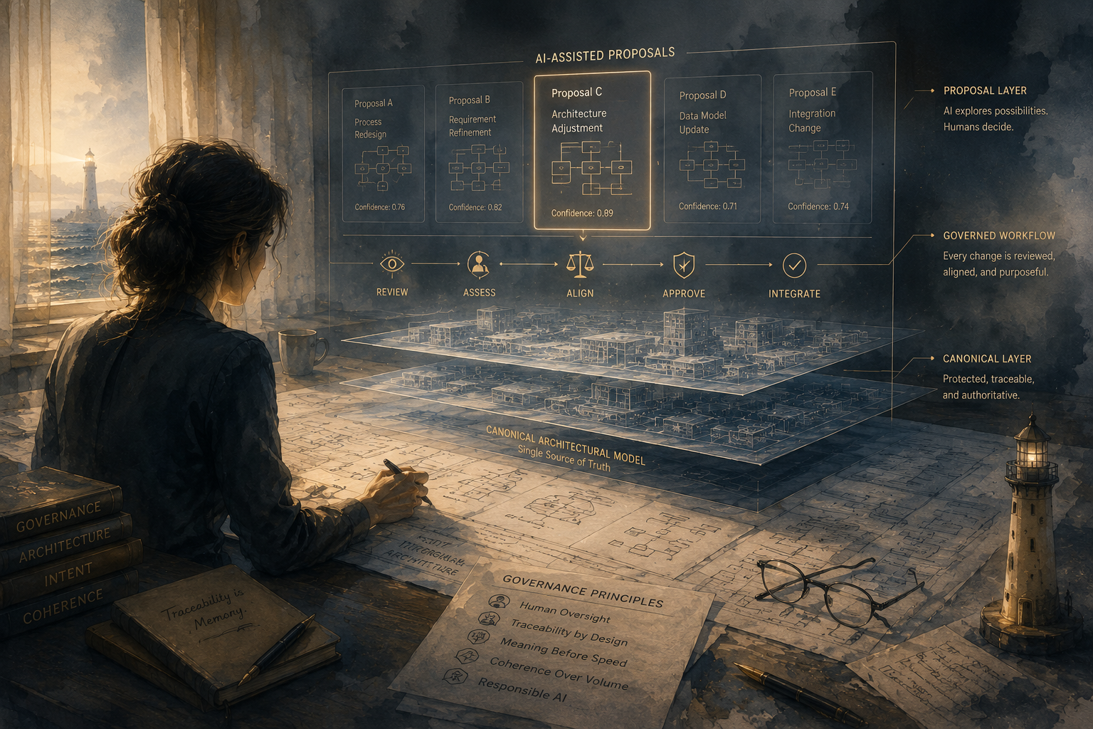 AI governance as proposal infrastructure